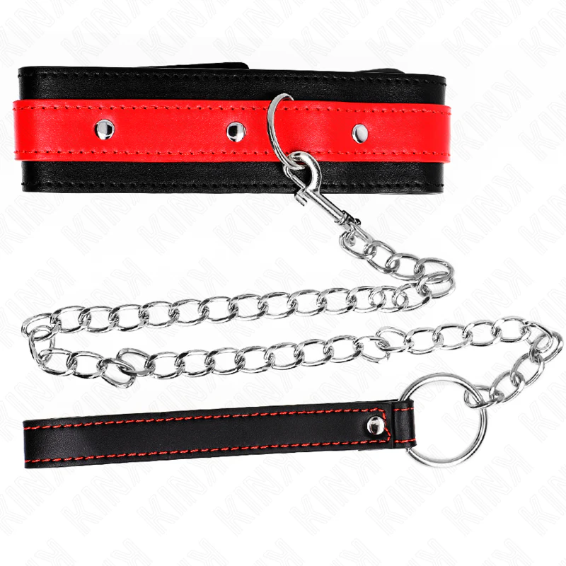KINK - COLAR COM ALÇA VERMELHA 65 CM AJUSTÁVEL 36-43 CM X 5 CM - Image 5