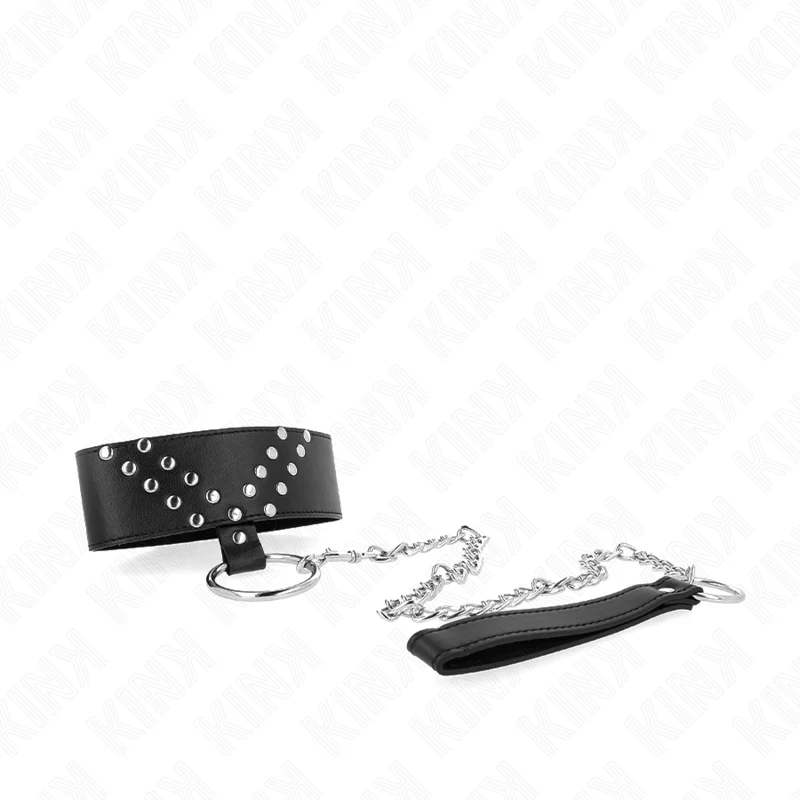 KINK - COLAR COM CINTO 65 CM COM REBITE V AJUSTÁVEL 36-43 CM X 5 CM - Image 3