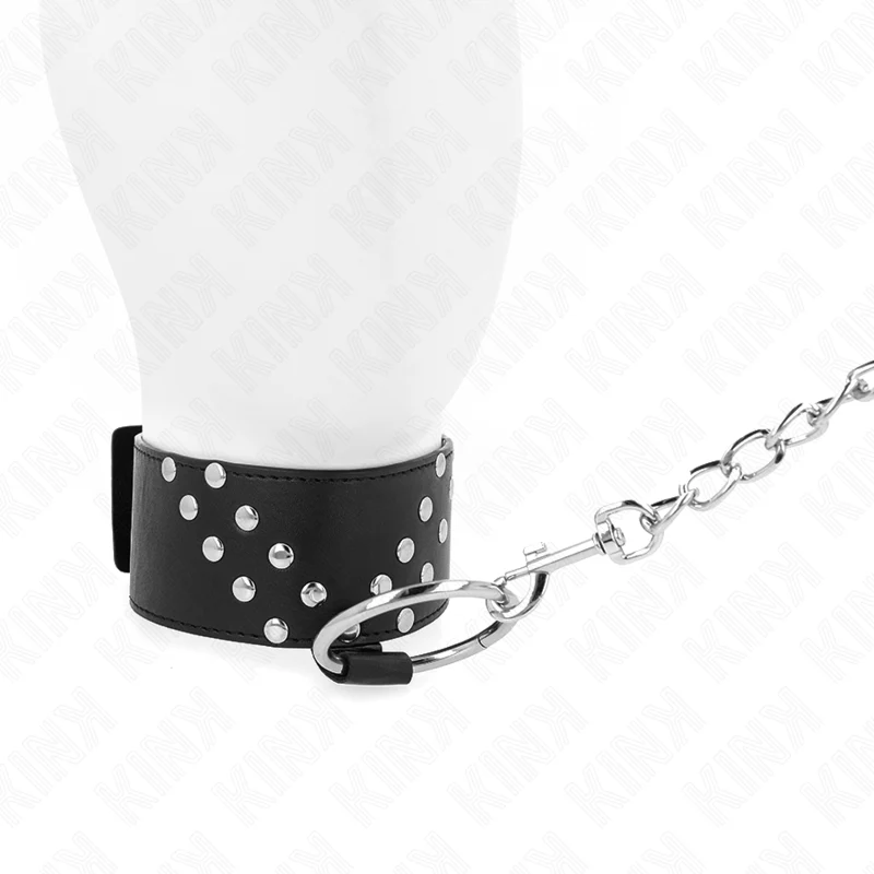 KINK - COLAR COM CINTO 65 CM COM REBITE V AJUSTÁVEL 36-43 CM X 5 CM - Image 5