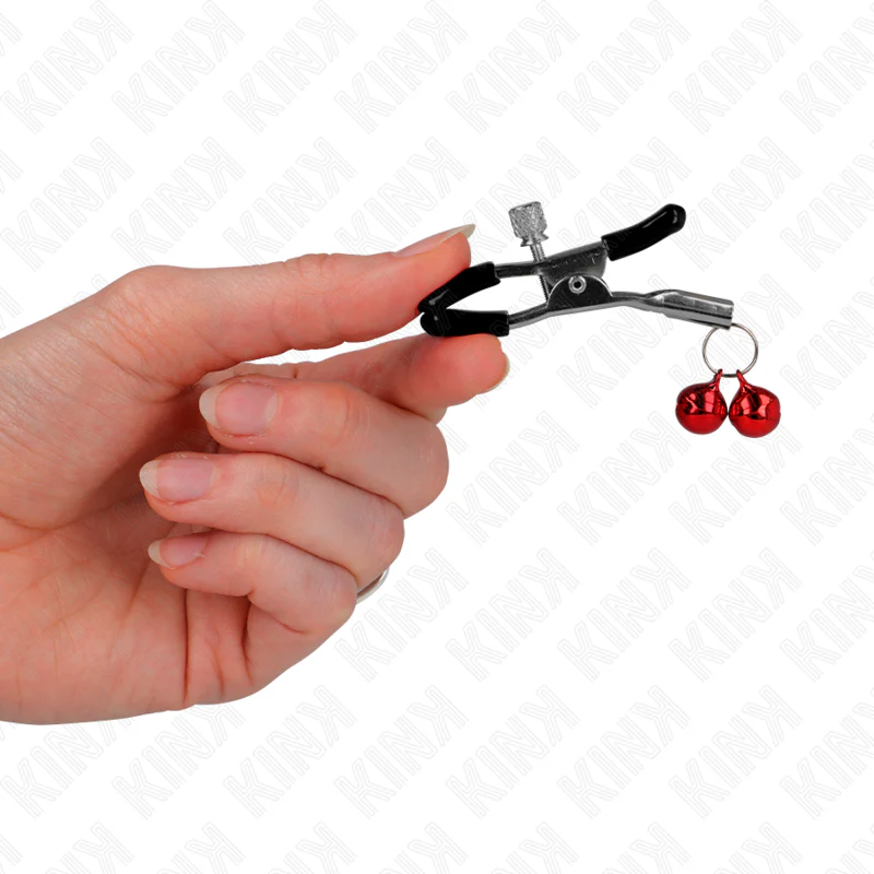 KINK - GRAMPO DE BICO DUPLO SINO VERMELHO 6 CM - Image 3