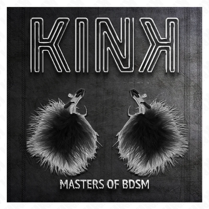 KINK - GRAMPO DE PENA PARA BICOS PRETO 7 CM - Image 4