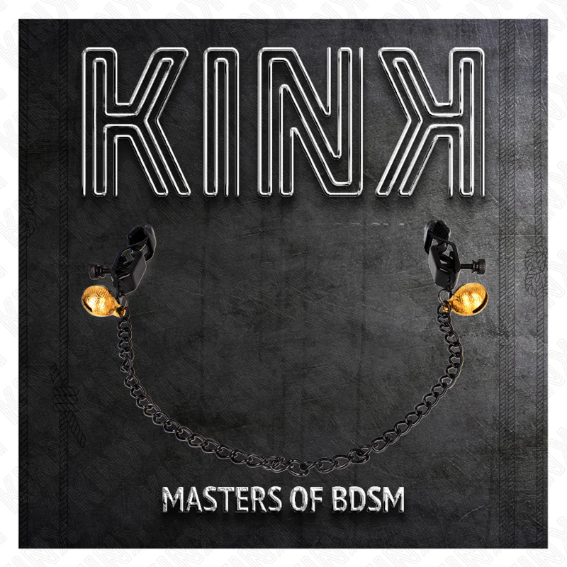 KINK - PINÇAS DE CADEIA PLANA E SINO PRATA 30 CM - Image 5