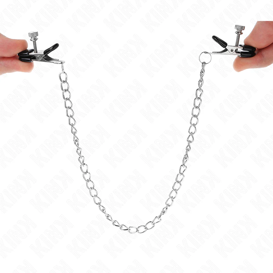 KINK - PINÇAS DE CORRENTE PLANA PRATA 34 CM - Image 5