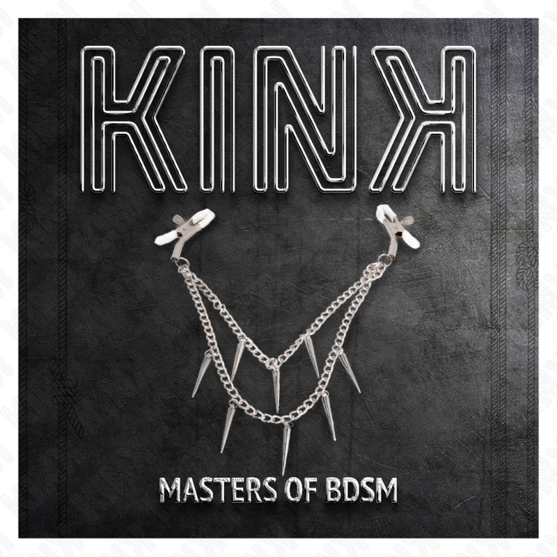 KINK - PINÇAS PARA BICOS COM CORRENTES DE PONTOS 30 CM - Image 5