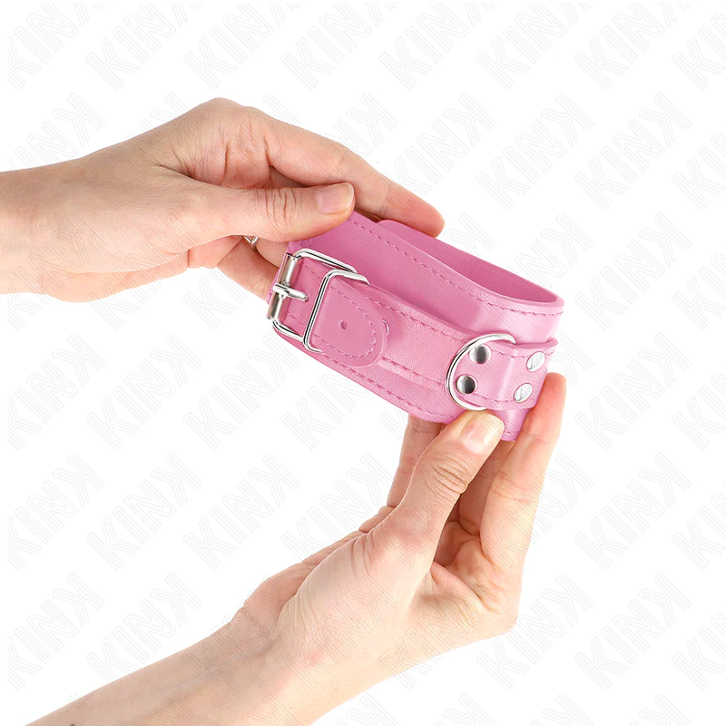 KINK - PULSO SIMPLES ROSA AJUSTÁVEL 20-23 CM X 5,5 CM - Image 2