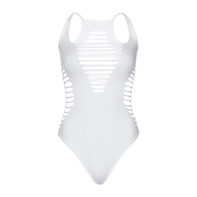 LEG AVENUE - BODY THONG RACERBACK PRETO - Image 30