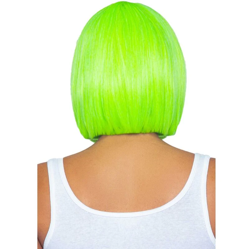 LEG AVENUE - PERUCA BOB FLUORESCENTE VERDE NEON - Image 2