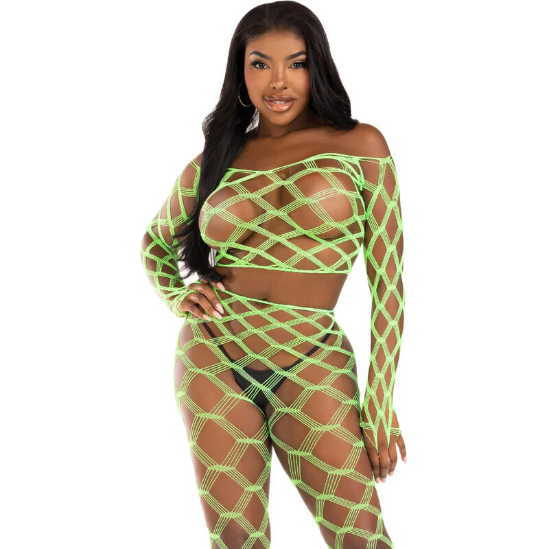 LEG AVENUE - TOP & LEGGINS HARDCORE VERDE - Image 25