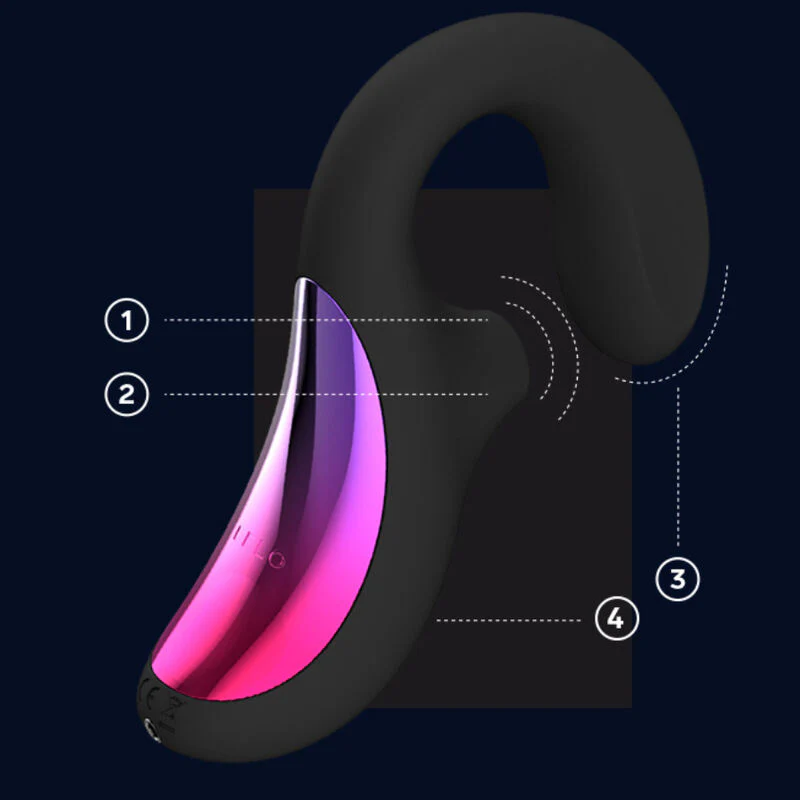 LELO - ENIGMA CRUISE DUPLO ESTIMULAO SONIC MASSAGER PRETO - Image 3