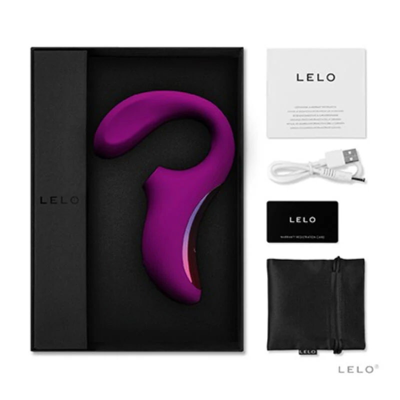 LELO - ENIGMA CRUISE ESTIMULAO DUPLA SONIC MASSAGER DEEP ROSE - Image 4