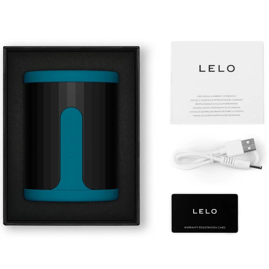 LELO - F2S™ TEAL MASTURBADOR MASCULINO AZUL - Image 12
