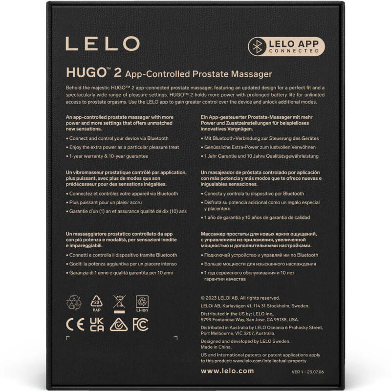 LELO - HUGO 2 MASAJEADOR DE PROSTATA VERDE - Image 4
