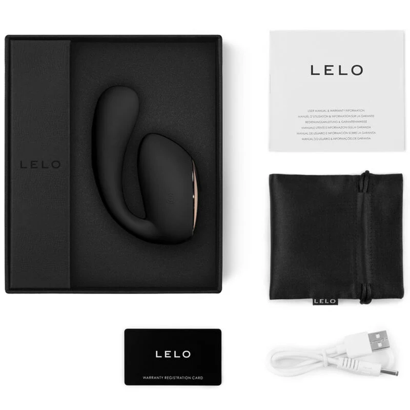 LELO - IDA WAVE MASSAGEIRO PARA CASAIS PRETO - Image 3