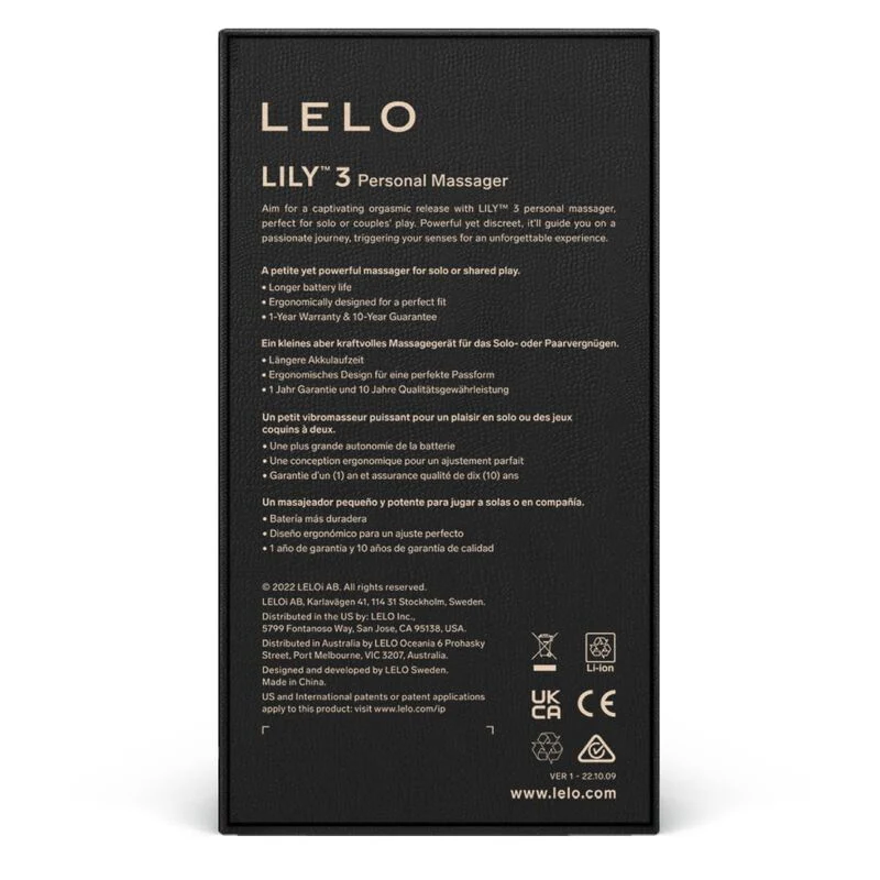 LELO - LILY 3 MASAJEADOR PERSONAL - VERDE AGUA - Image 3