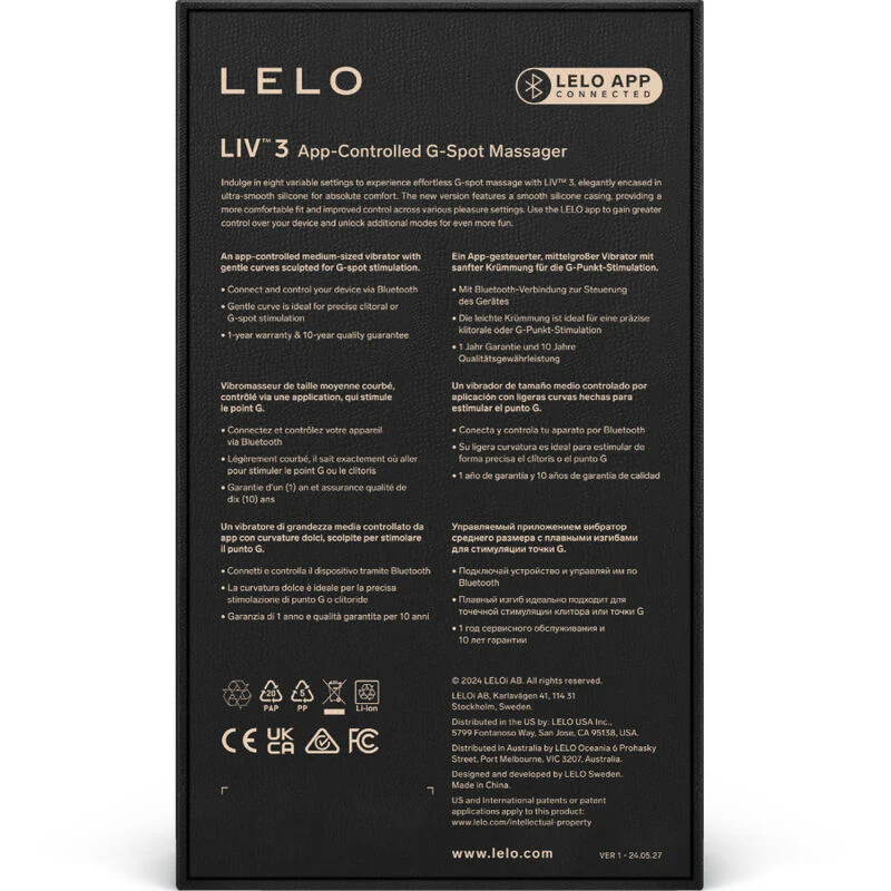 LELO - LIV™ 3 ESTIMULADOR G-SPOT VIOLETA - Image 4