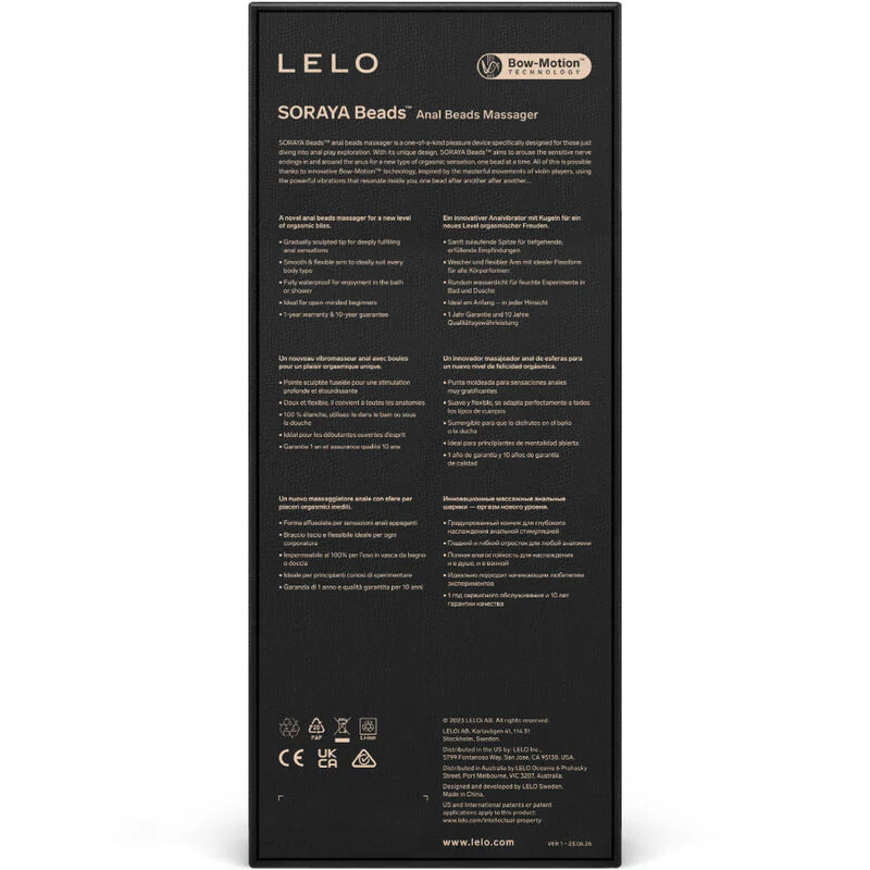 LELO - MASSAGEM ANAL VIOLETA SORAYA BEADS - Image 5
