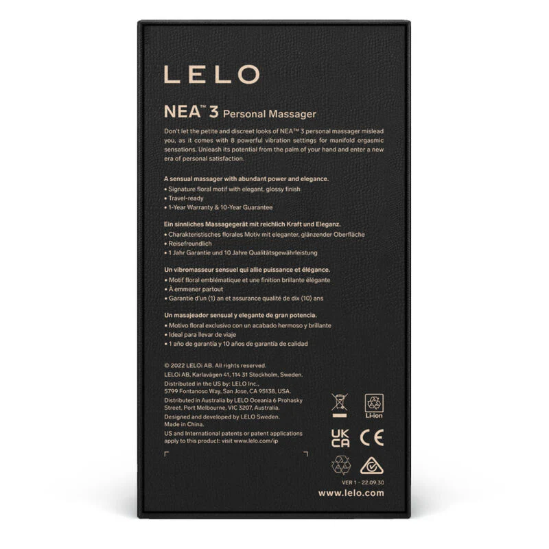 LELO - NEA 3 MASAJEADOR PERSONAL - AZUL - Image 15