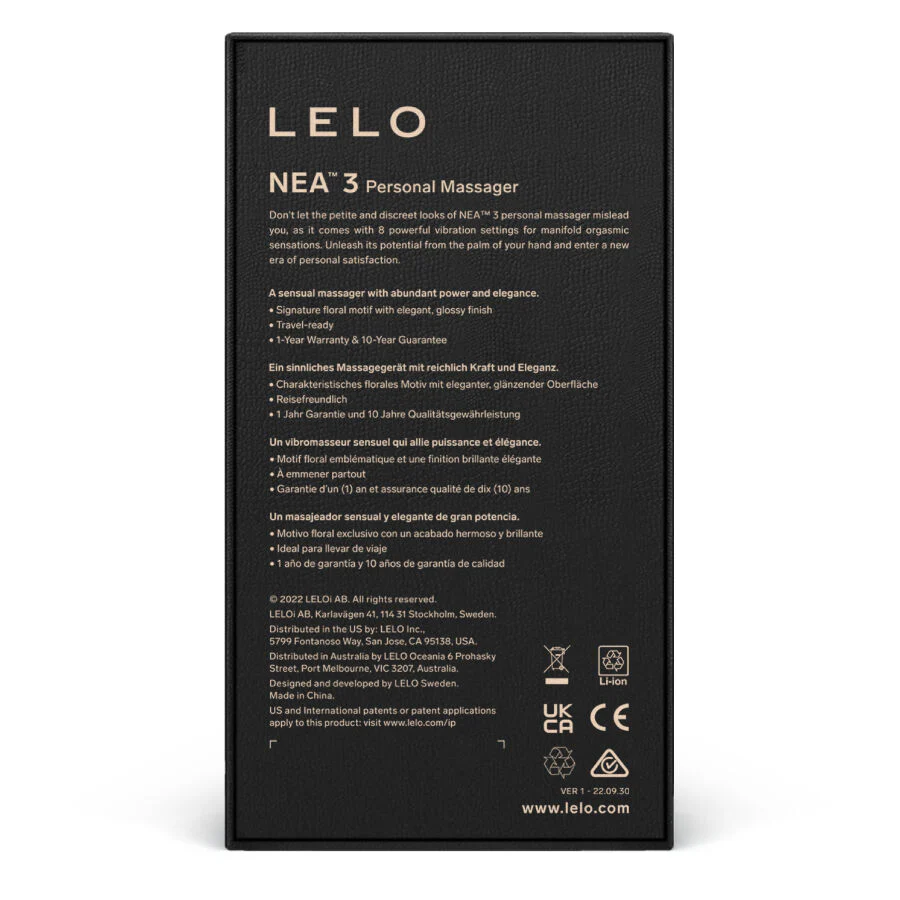 LELO - NEA 3 MASAJEADOR PERSONAL - AZUL - Image 20