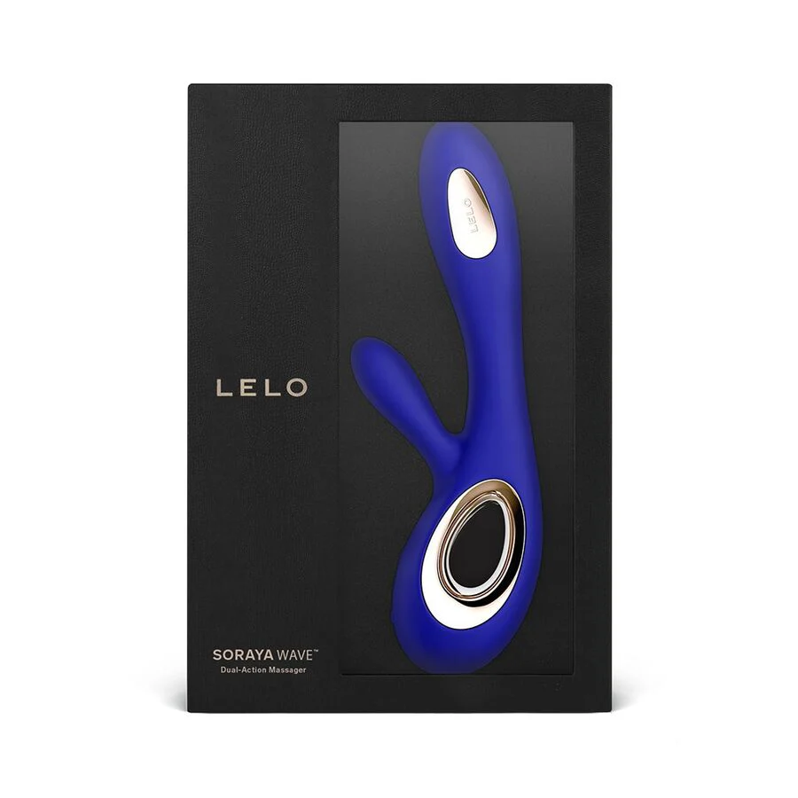 LELO - SORAYA WAVE VIBRADOR COELHO MEIA NOITE AZUL - Image 4
