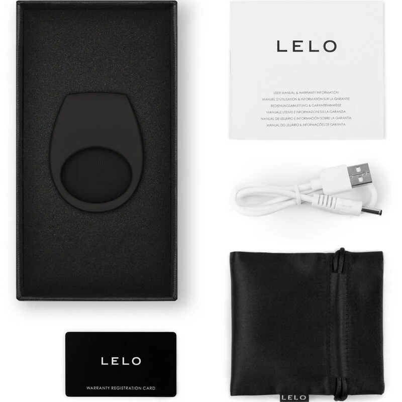 LELO - TOR 3 ANILLO VIBRADOR NEGRO - Image 15