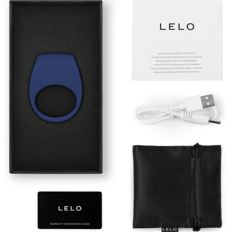 LELO - TOR 3 ANILLO VIBRADOR NEGRO - Image 8