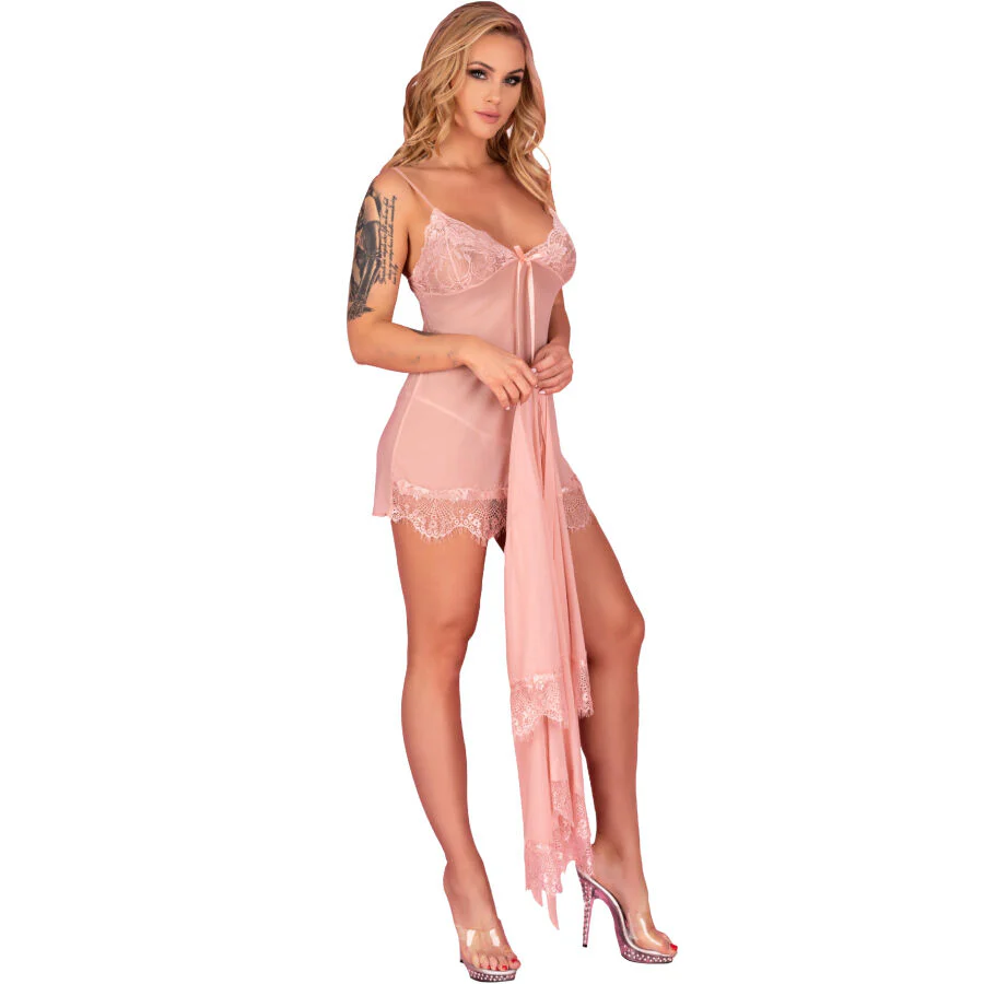 LIVCO CORSETTI FASHION - HYEONA 1710 BABYDOLL + TANGA ROSE S - Image 22