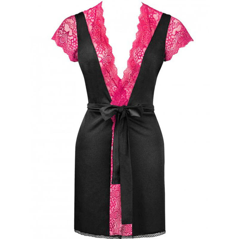 LIVCO CORSETTI FASHION - KUMIKO LC 90428 BATA + PANTY NEGRO S/M - Image 13
