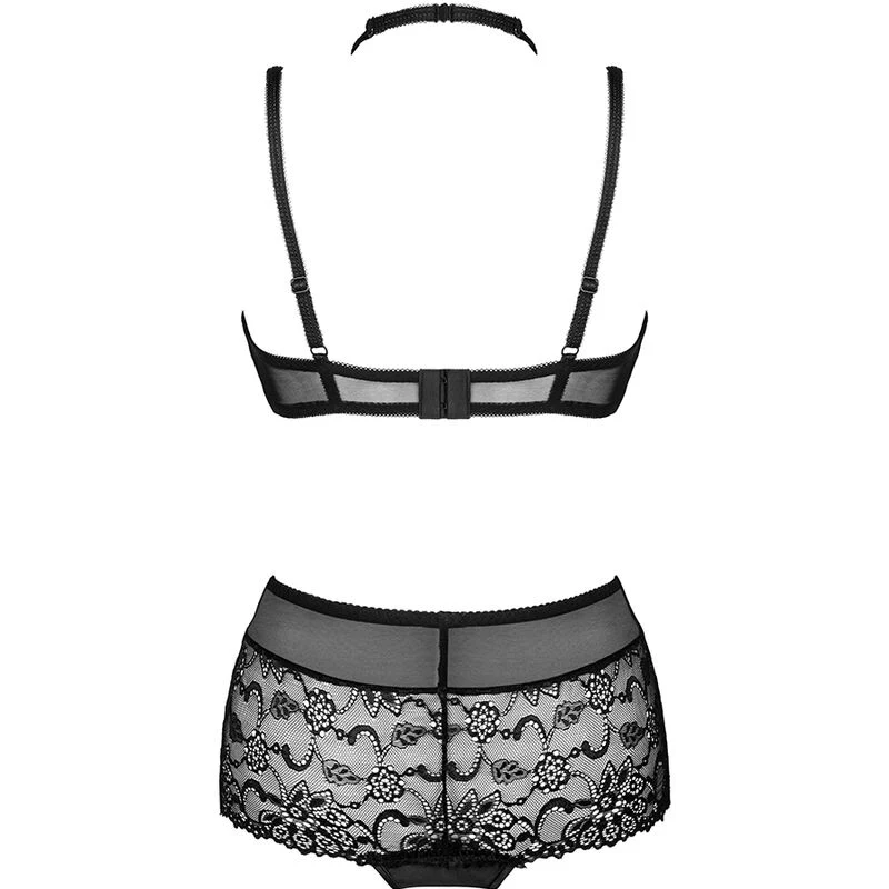 LIVCO CORSETTI FASHION - LINERA FOR THE SENSES COLLECTION SUJETADOR + PANTY NEGRO - Image 9