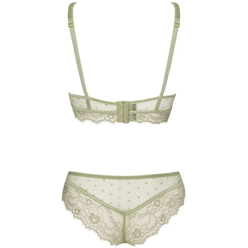 LIVCO CORSETTI FASHION - PINE LC 90667 SUJETADOR + PANTY KHAKI - Image 10