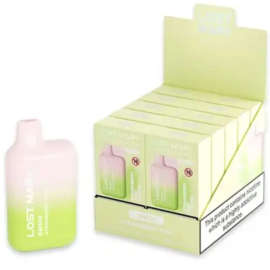 LOST MARY - BM600 NICOTINA VAPER 2% DESCARTÁVEL MORANGO KIWI - Image 2