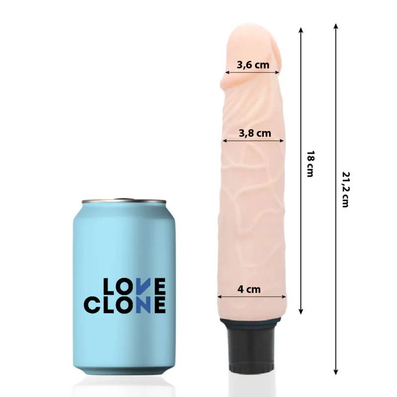 LOVECLONE - VIBRADOR AUTO LUBRIFICANTE FINN 21.2 CM -O- 3.8 CM - Image 2