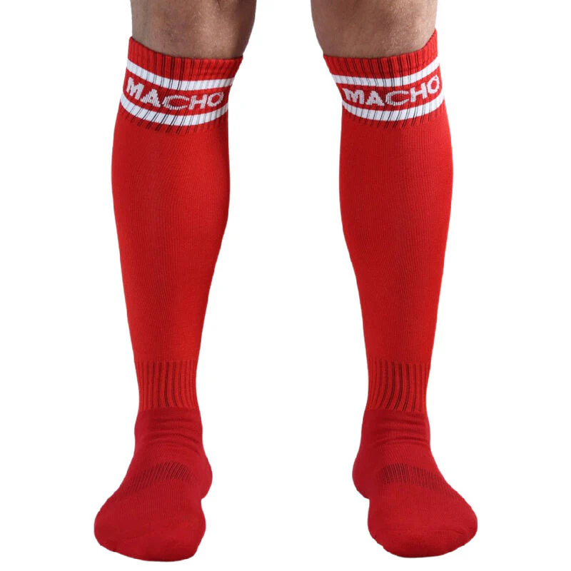 MACHO - CALCETINES LARGOS TALLA UNICA ROJO - Image 2