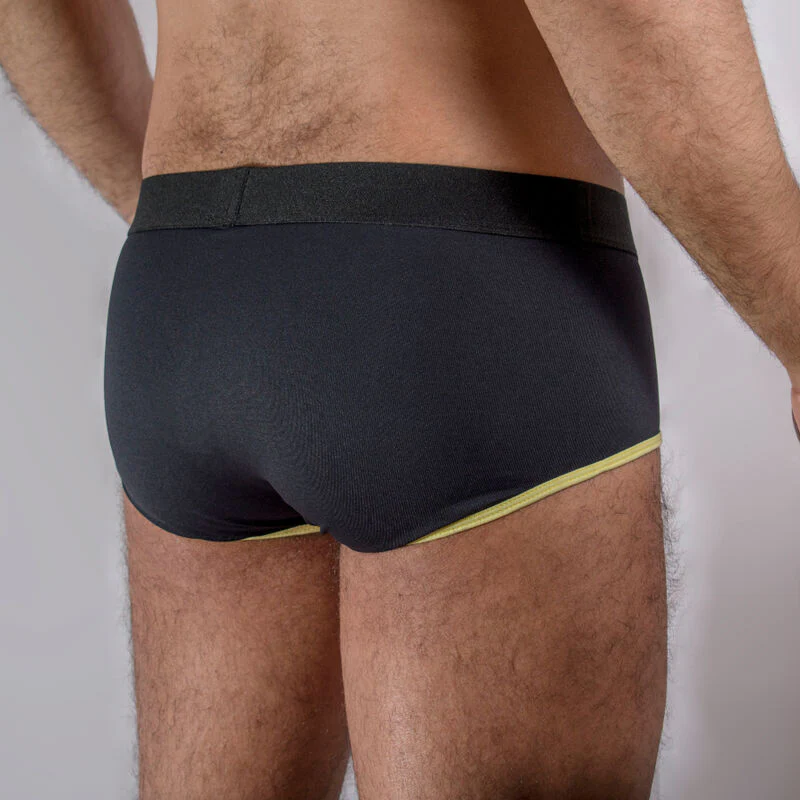 MACHO - MS24A CUECA BRIEF AMARELO ESCURO S - Image 21