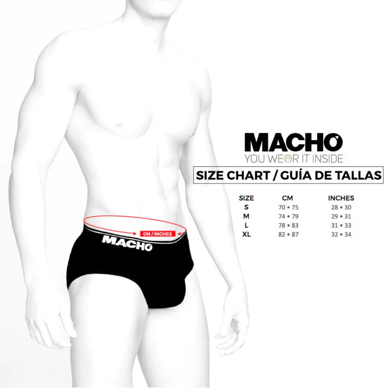 MACHO - MS24A CUECA BRIEF AMARELO ESCURO S - Image 34