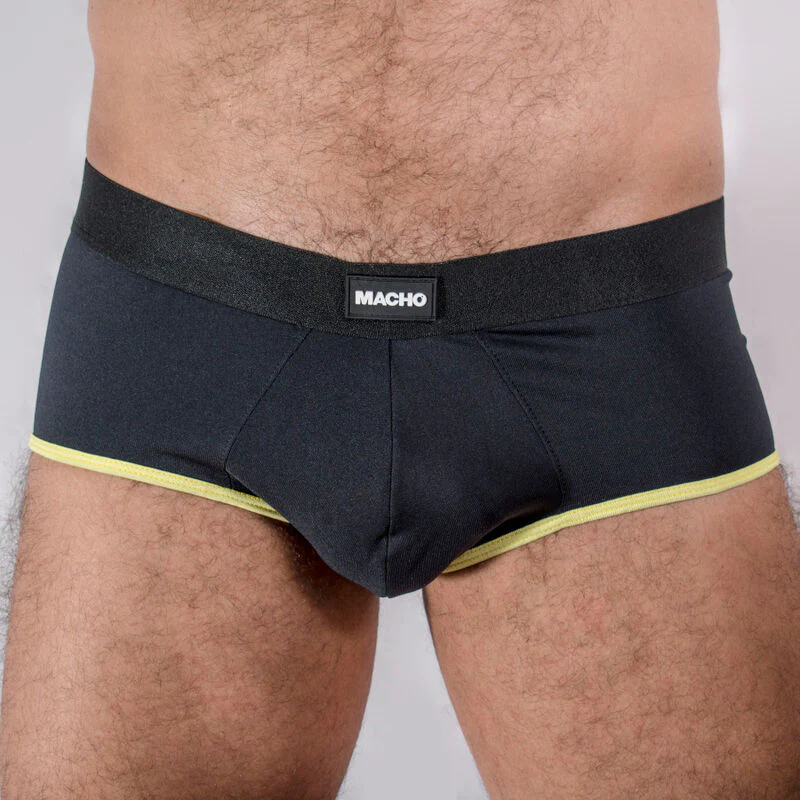 MACHO - MS24A CUECA BRIEF AMARELO ESCURO S - Image 4