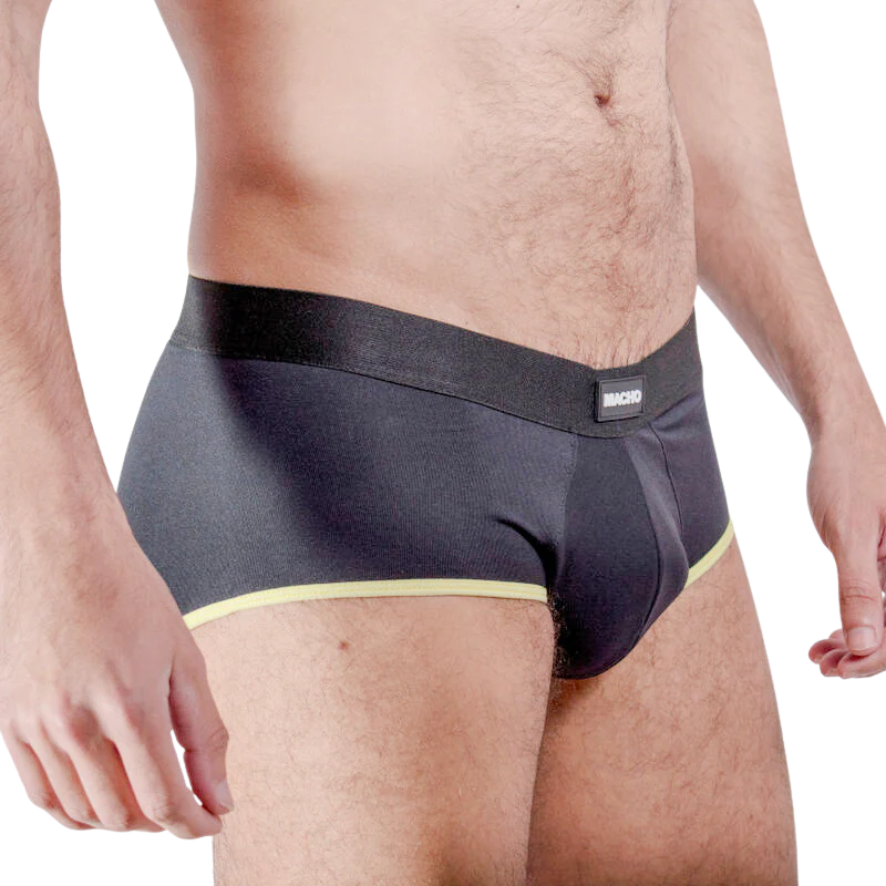 MACHO - MS24A CUECA BRIEF AMARELO ESCURO S - Image 5