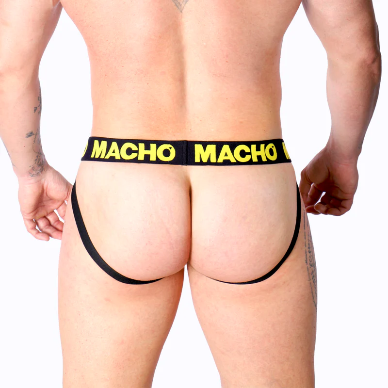 MACHO - MX25A JOCK AMARILLO LYCRA S - Image 28