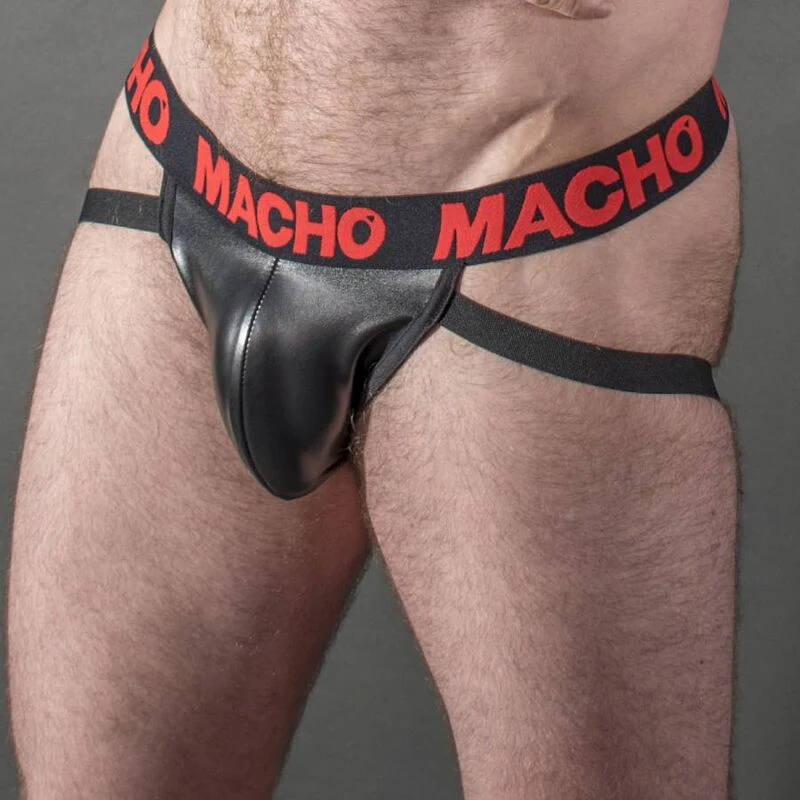 MACHO - MX25RC JOCK COURO VERMELHO S - Image 6