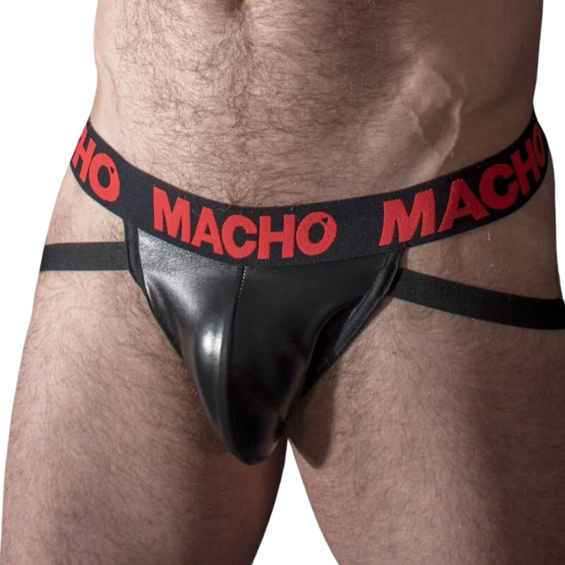 MACHO - MX25RC JOCK COURO VERMELHO S - Image 7