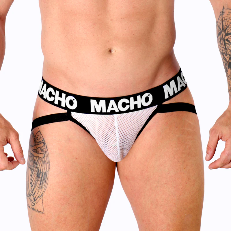 MACHO - MX26X1 JOCK GRID BRANCO S - Image 6