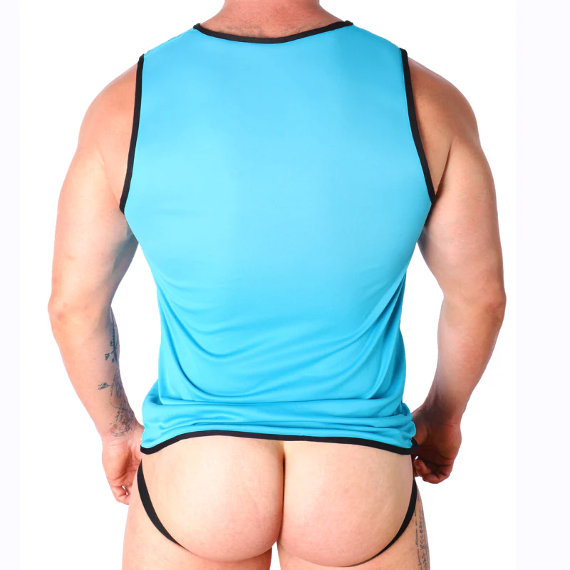 MACHO - T-SHIRT AZUL S/M - Image 3