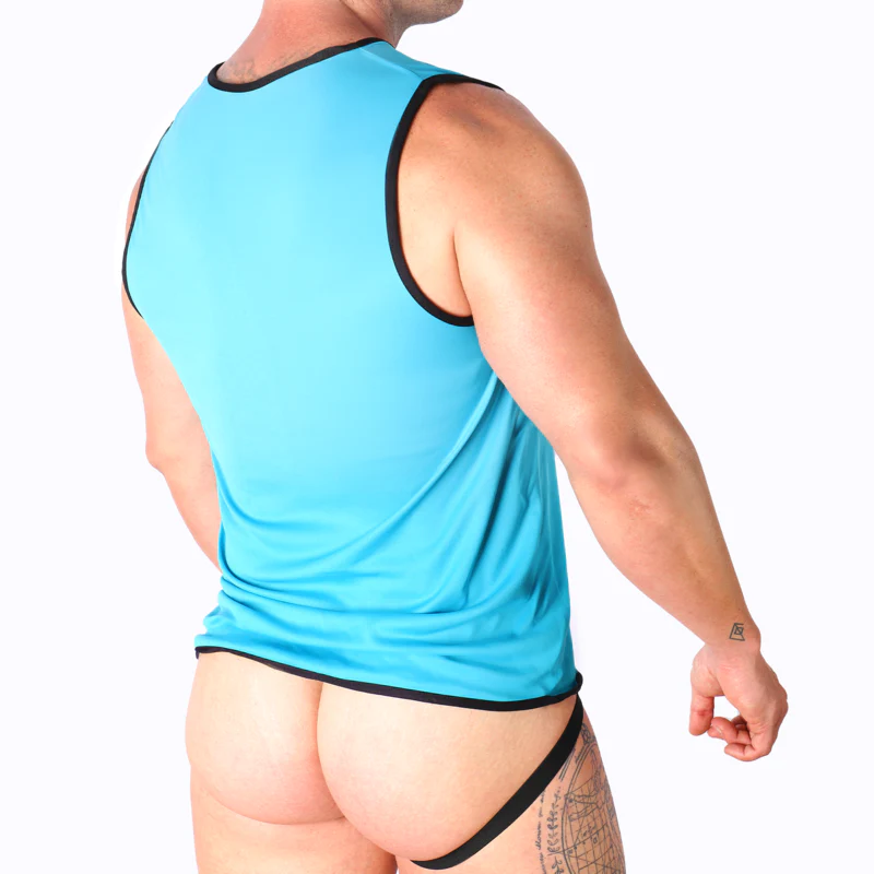 MACHO - T-SHIRT AZUL S/M - Image 6