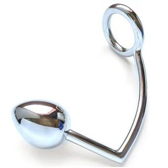 METAL HARD - ANEL COM GANCHO ANAL 40MM