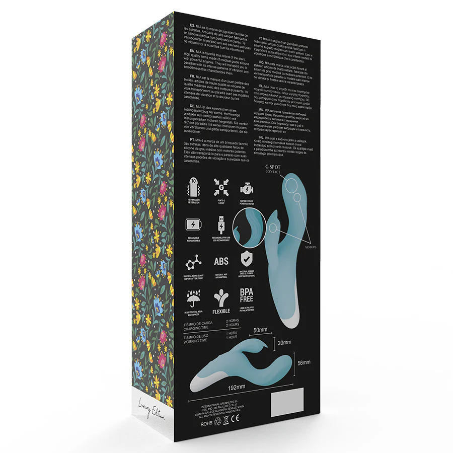 MIA - DRESDE VIBRATOR BLUE TURQUOISE - Image 7
