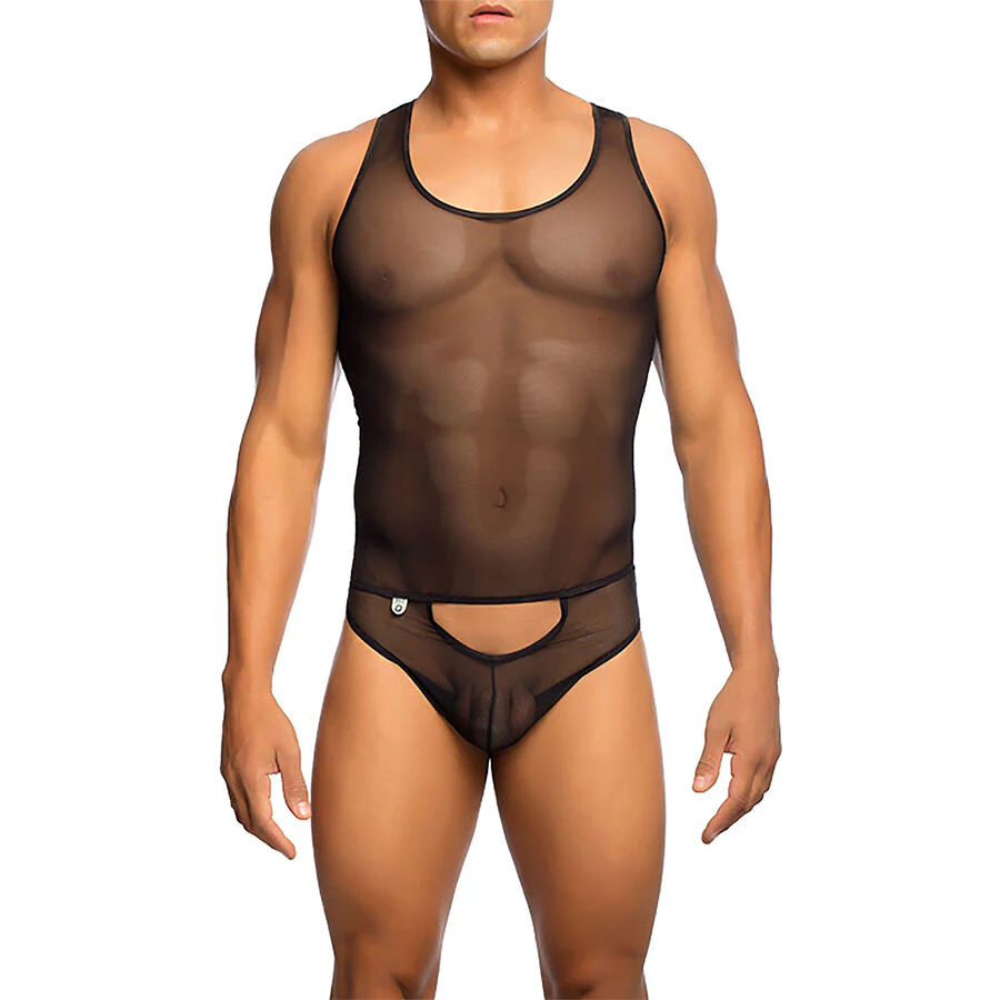MOB - BODYSHEER PRETO TRANSPARENTE TAMANHO L/XL - Image 2