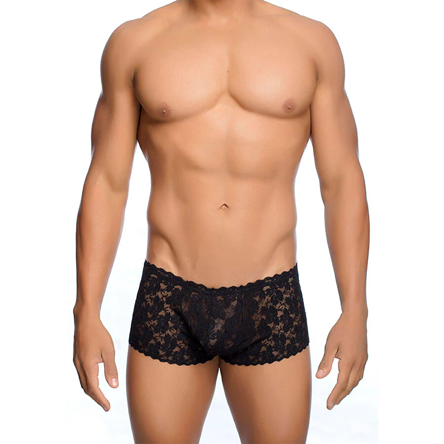 MOB - BOXER DE RENDA PRETA TAMANHO L/XL - Image 2
