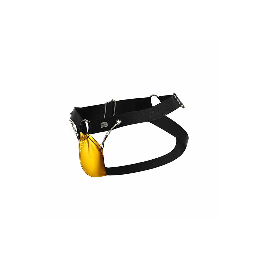 MOB - DNGEON AMARELO JOCKSTRAP COM CORRENTES TAMANHO ÚNICO - Image 7