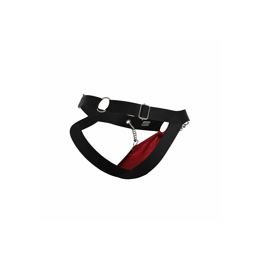 MOB - DNGEON VERMELHO JOCKSTRAP COM CORRENTES TAMANHO ÚNICO - Image 8