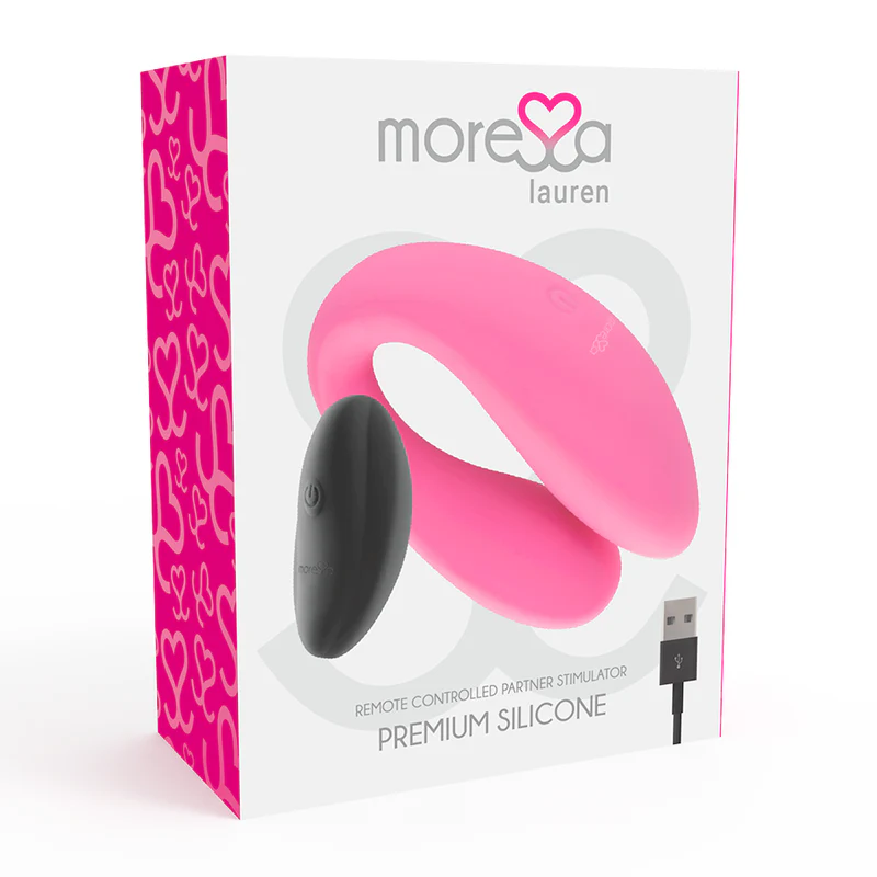 MORESSA - ESTIMULADOR DE CONTROLE REMOTO LAUREN PARA CASAIS - Image 9