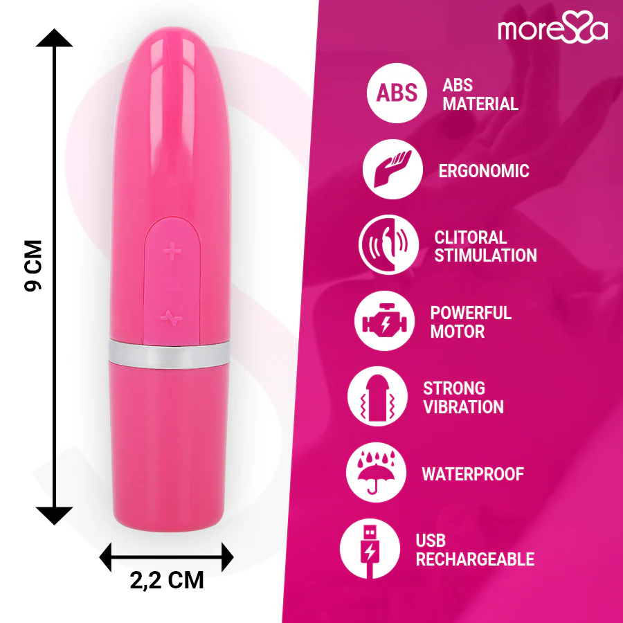 MORESSA - IVY VIBRADOR ESTIMULADOR VIAGEM ROSA - Image 4